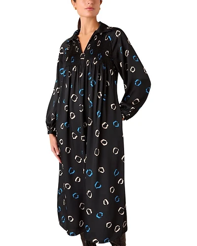 Scattered Hoops Midi Dress