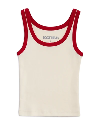 KatieJnyc Girls' Spencer Retro Tank Top - Big Kid