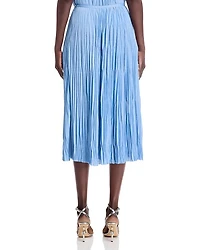 Rosalyn Pleated Midi Skirt