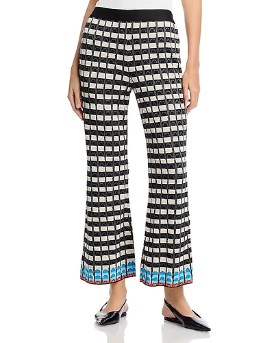 Aldo Martins Plaid Knit Pants
