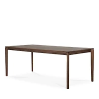 Ethnicraft Bok Dining Table, 79 x 37 Teak Brown