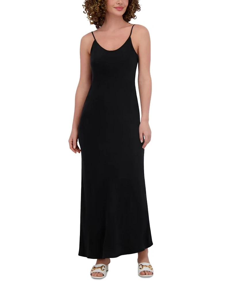 Brushed Straight Slip Dress