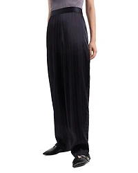 Emporio Armani Fluid Pinstripe Trousers