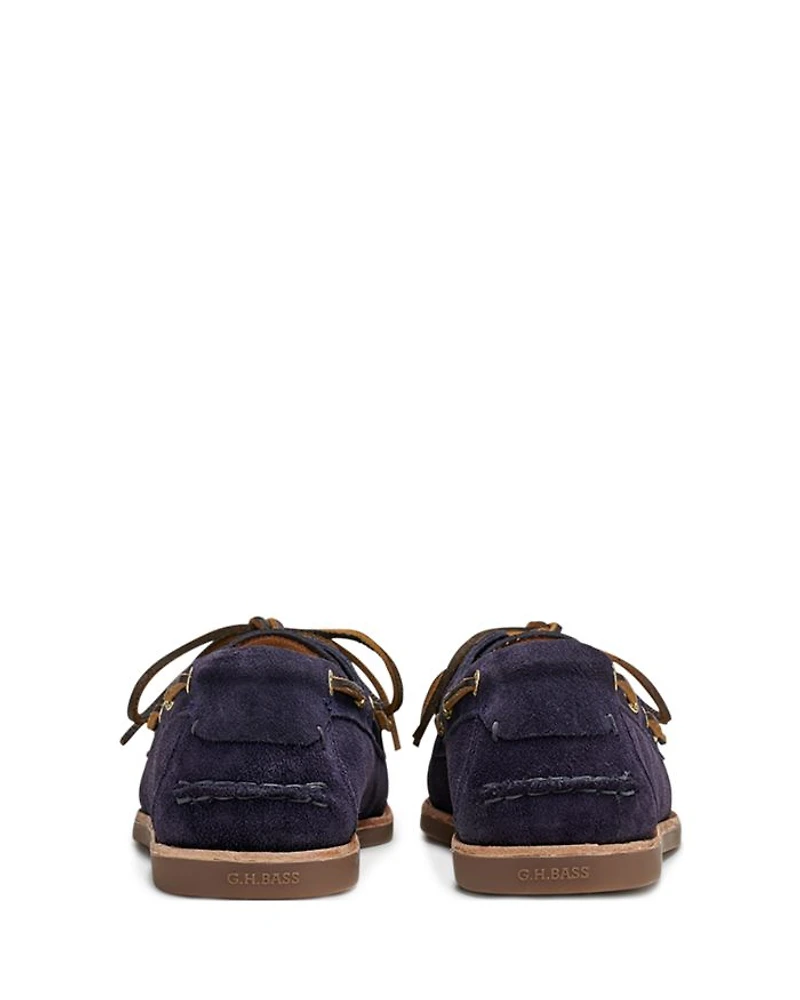 Men's Hampton Suede Boat Shoes