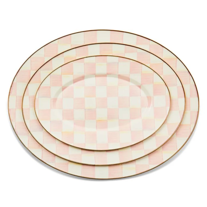 Rosy Check Large Oval Platter