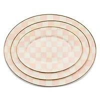 Rosy Check Large Oval Platter