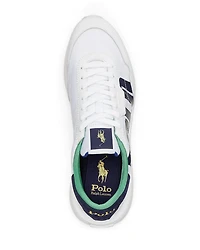 Men's Train 89 Logo Leather & Oxford Sneaker