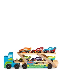 Melissa & Doug Mega Race Car Carrier - Ages 3+