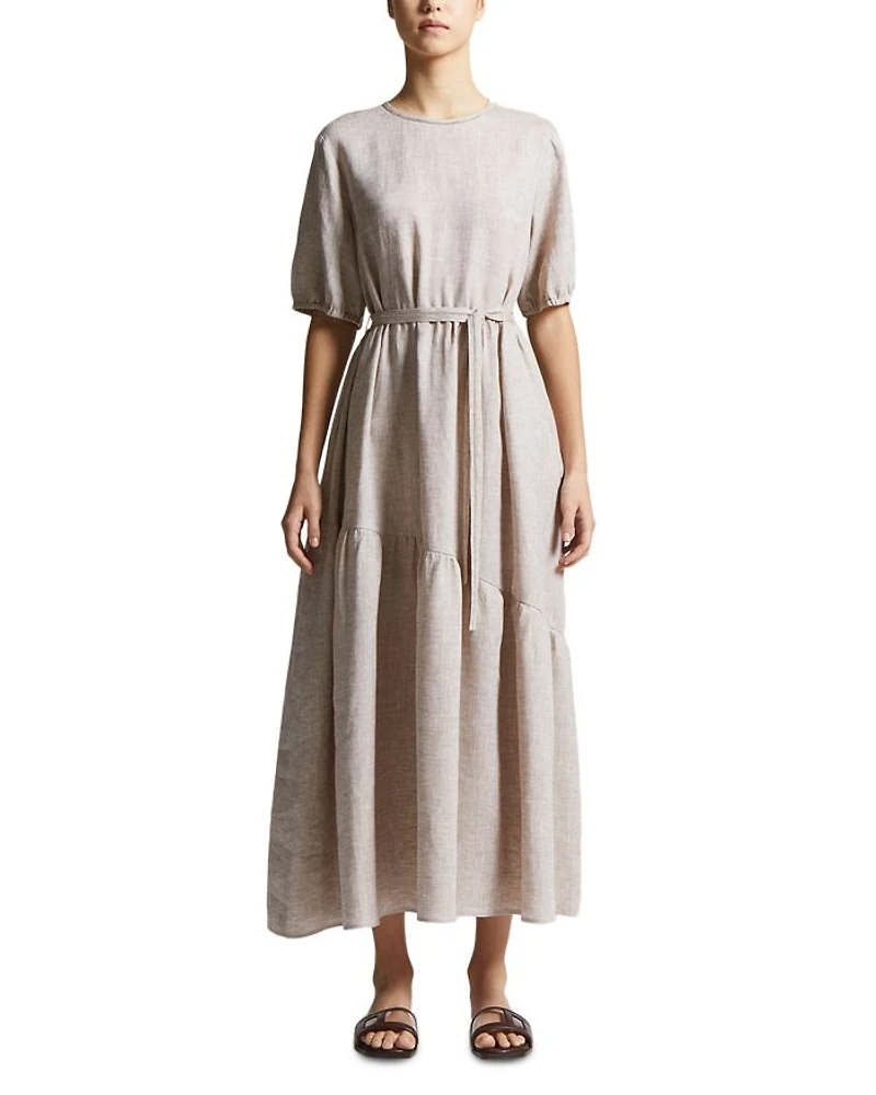Teardrop Linen Dress
