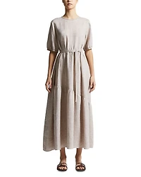 Teardrop Linen Dress