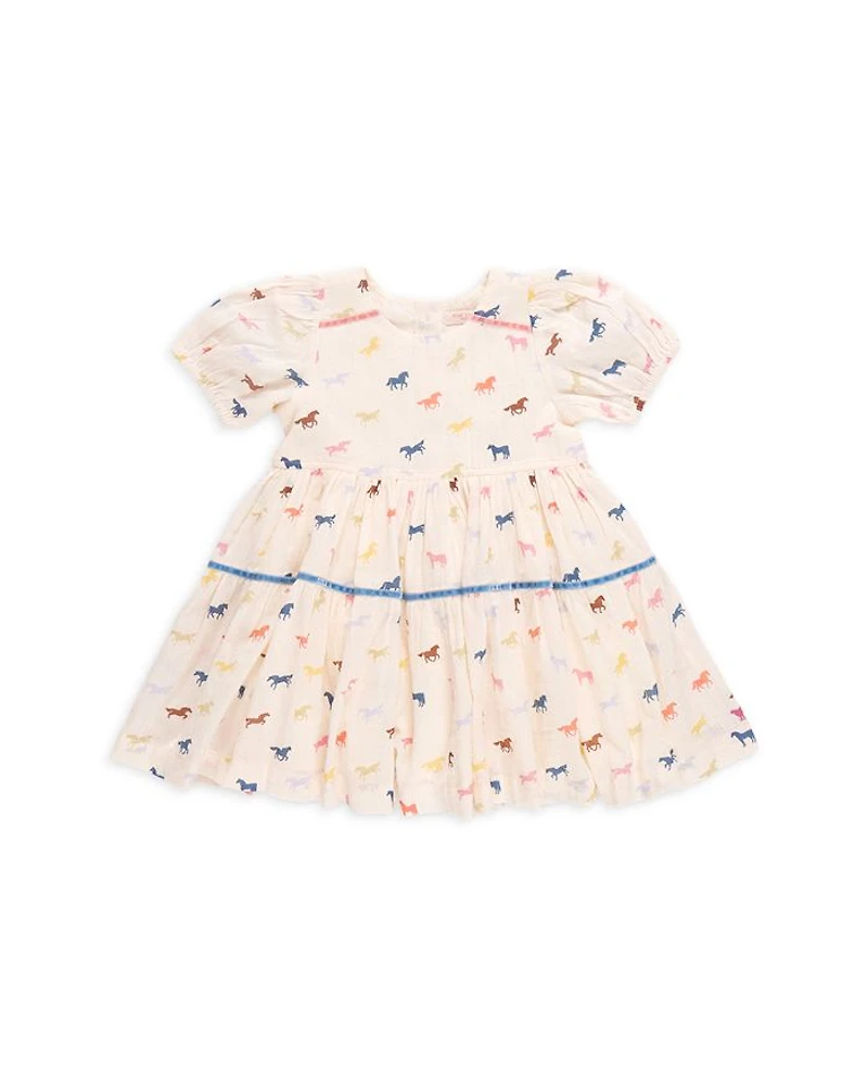 Girls' Charlie Gauze Dress - Little Kid