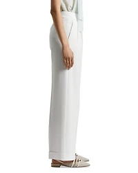 Pleated Palazzo Pants