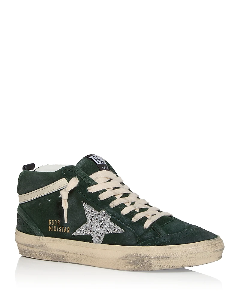 Golden Goose Unisex Mid Star Top Sneakers