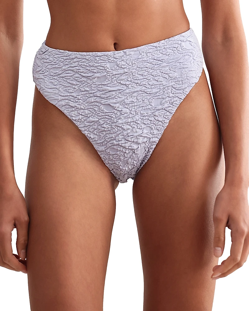 PatBO Papillon High Waist Bikini Bottom