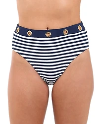 La Blanca Sail High Waist Bikini Bottom