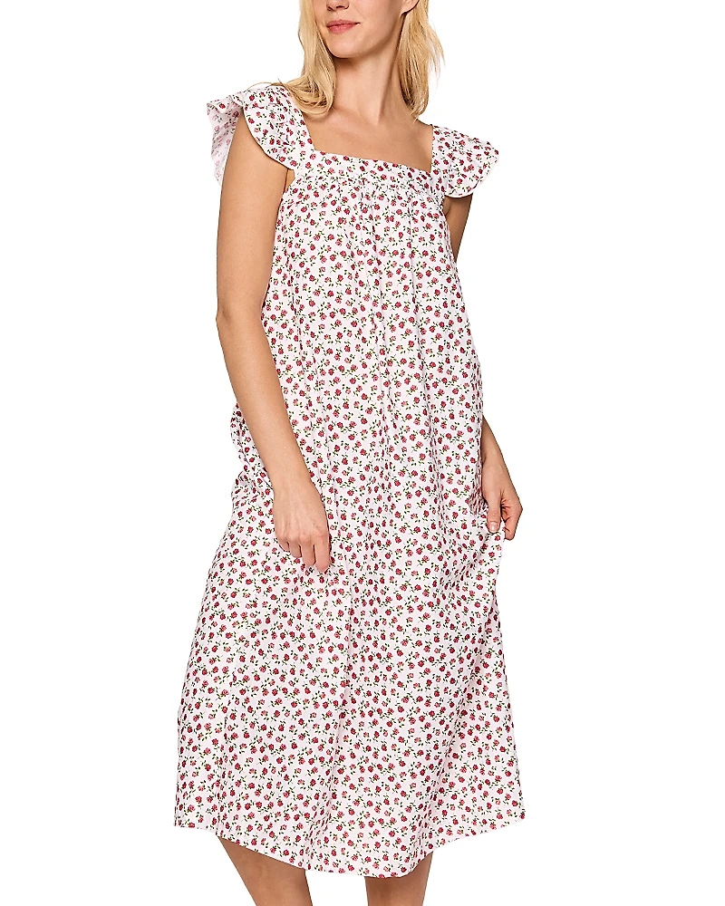 Petite Plumes Clara Petals Twill Nightgown