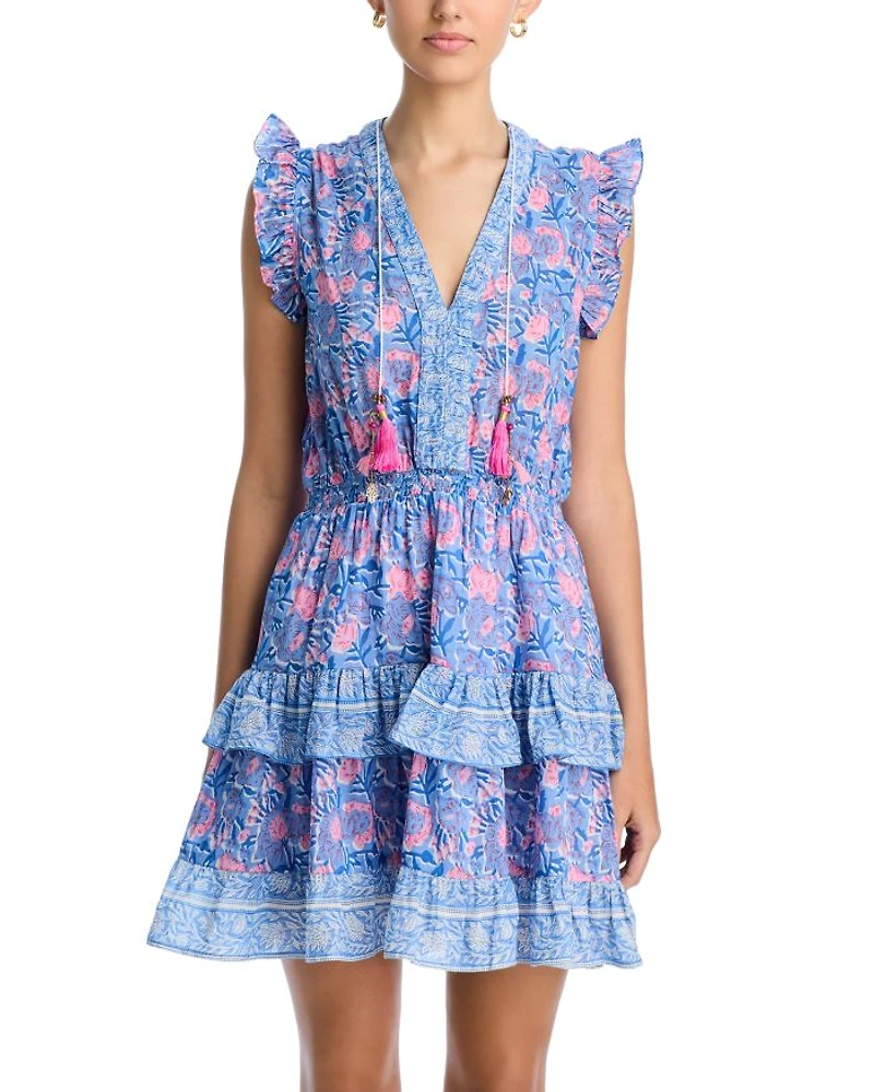 Olivia Ruffled Mini Dress