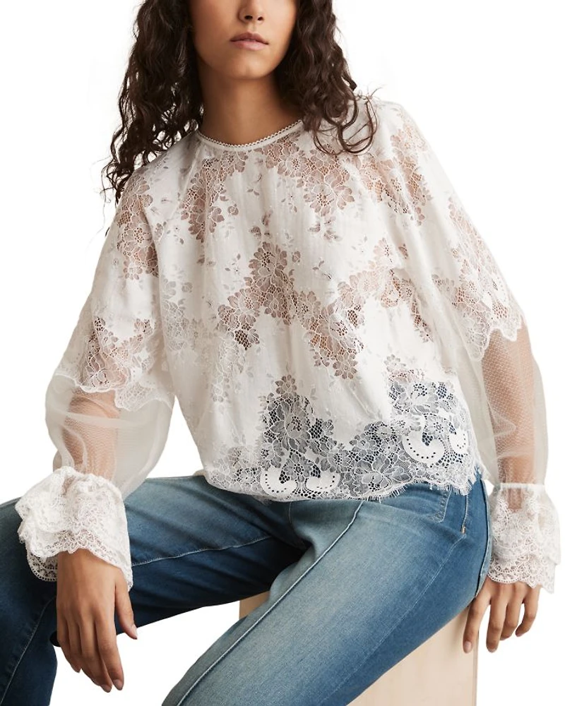 Emilia Lace Blouse