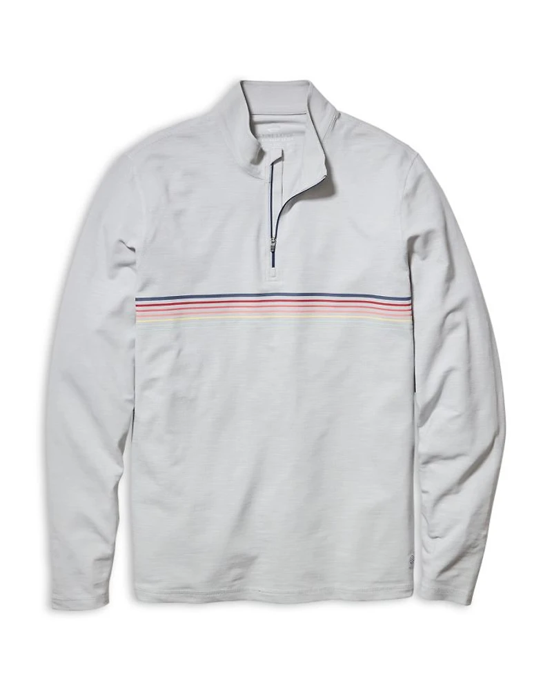 Midweight Air Quarter Zip Tee