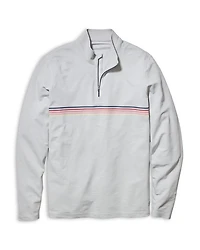 Midweight Air Quarter Zip Tee