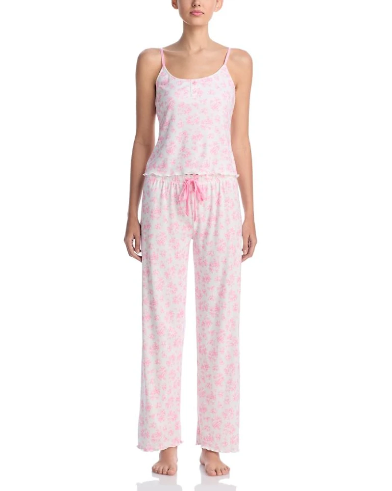 Pointelle Lounge Pajama Set