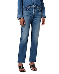 Citizens of Humanity Blaine High Rise Straight Leg Jeans