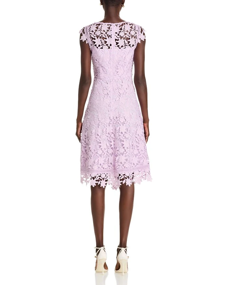 Asymmetric Lace Dress