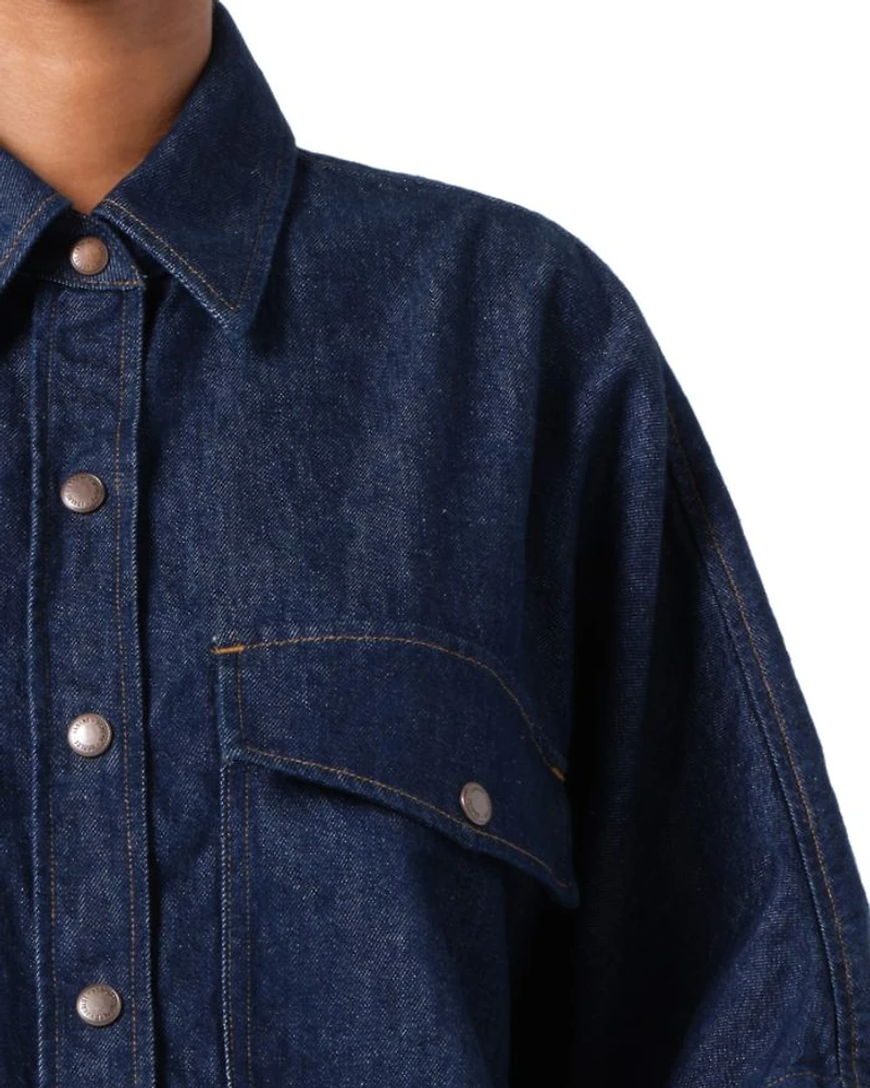Taron Dolman Denim Shirt
