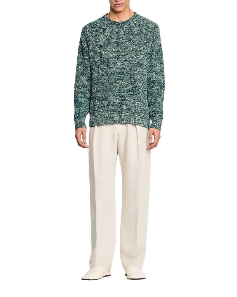 Chenille Crewneck Sweater