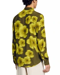 Loose Fit Floral Shirt