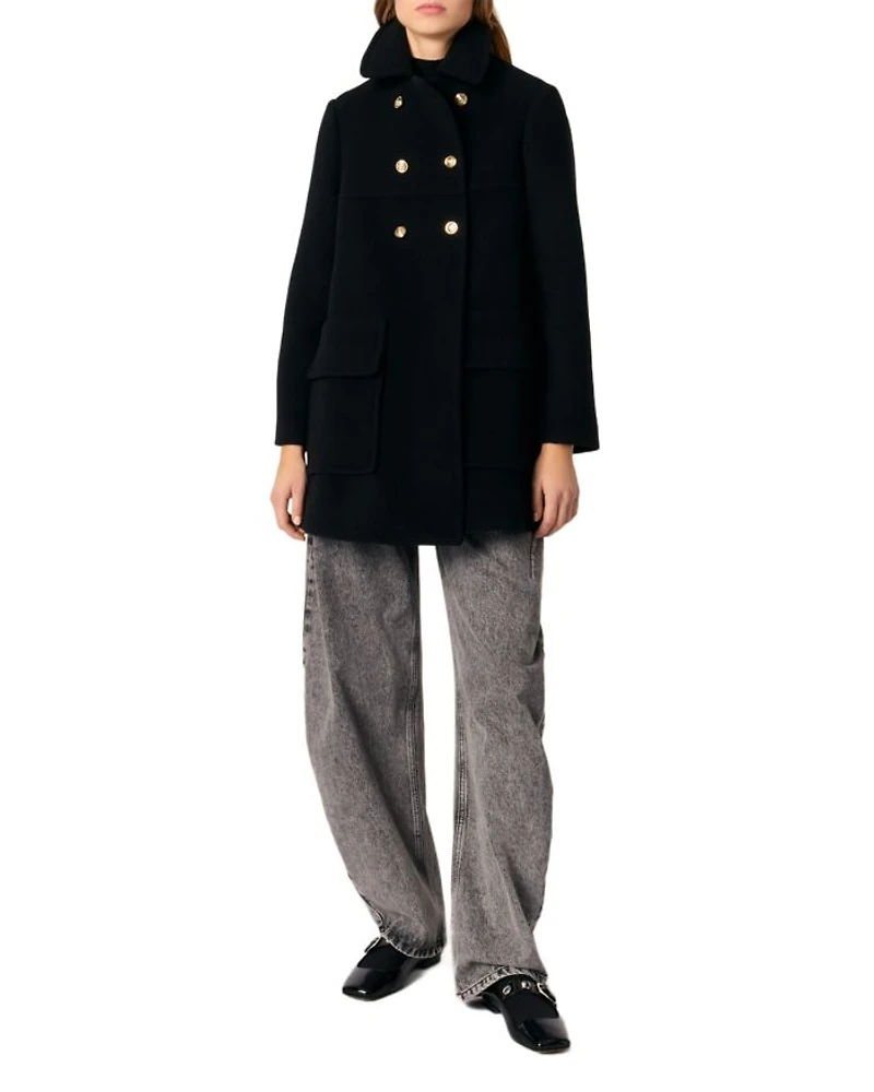 Wool Blend Coat