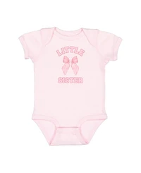 Sweet Wink Sister Bow Short Sleeve Bodysuit - Baby