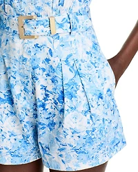 Morgan Floral Poplin Romper