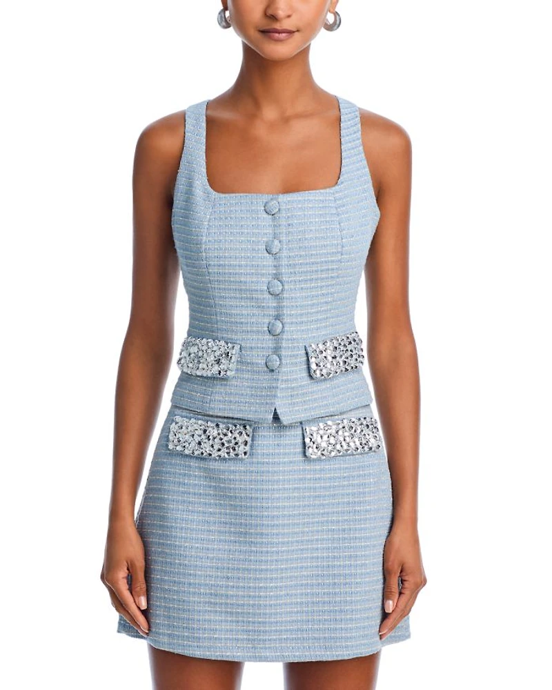 Tweed Vest - Exclusive