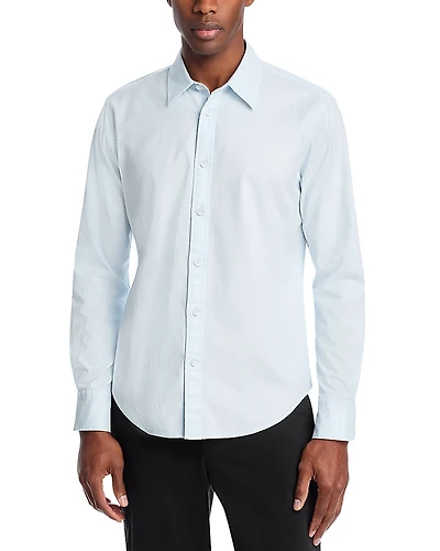 rag & bone Tomlin Stretch Dobby Button Front Shirt