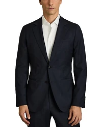 Slim Fit Hatch Textured Blazer