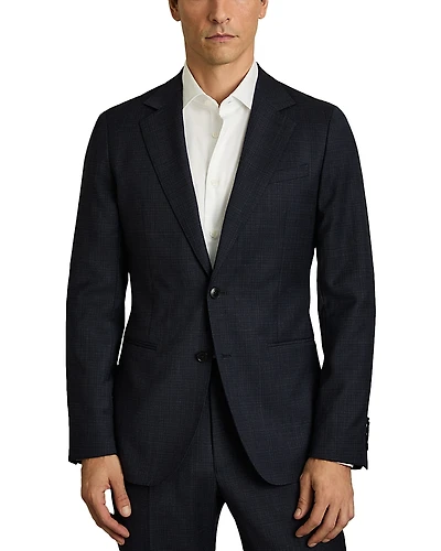 Reiss Slim Fit Hatch Textured Blazer