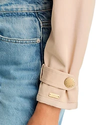 Kento Crop Trench Jacket