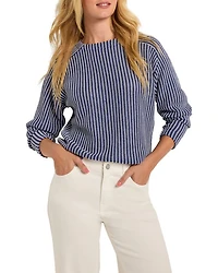Zig Zag Striped Sweater