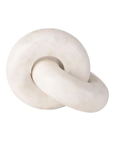 Gauri Kohli Munich White Marble Knot Sculpture
