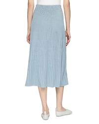 Pointelle Stitch Skirt