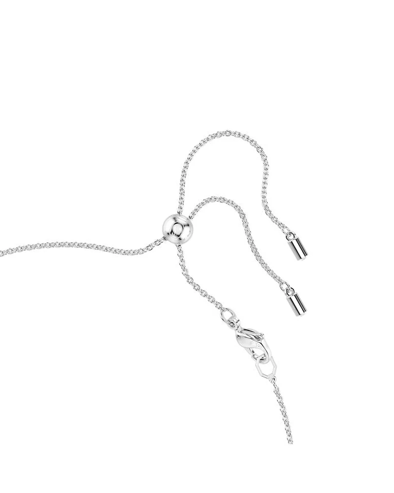 Ariana Grande Imitation Pearl & Crystal Dangle Choker Necklace, 11.75-16.5"
