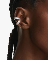 Ariana Grande Crystal Baguette Ear Cuffs