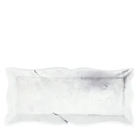 Vietri Florentine Wooden Accessories Marble Look Small Rectangular Tray