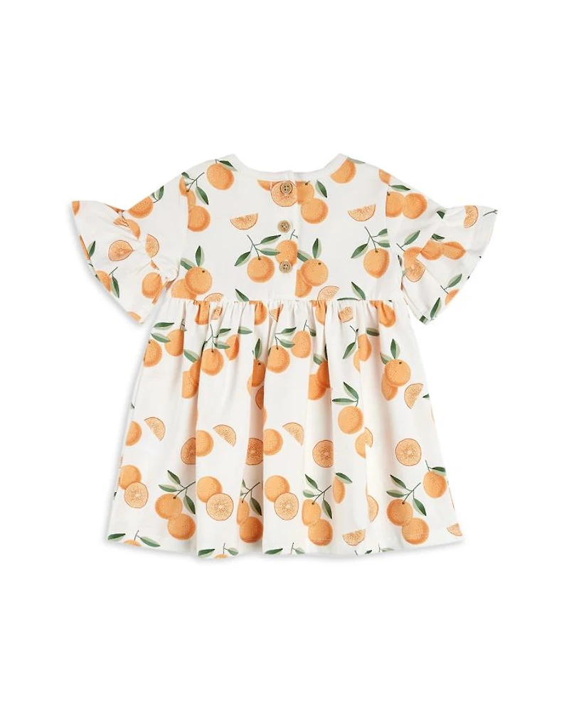 Girls' Floral Poplin Dress Set - Baby