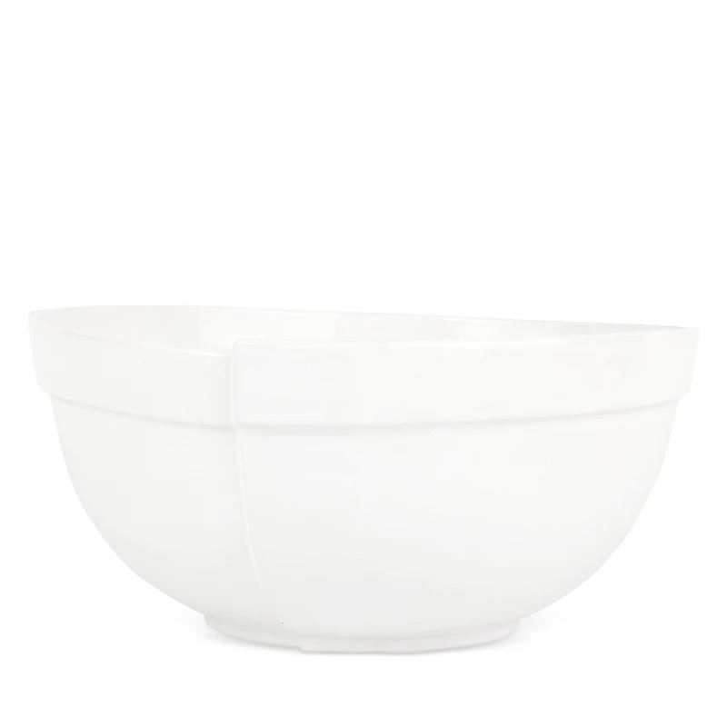 Vietri Lastra White Centerpiece Bowl