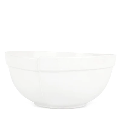 Vietri Lastra White Centerpiece Bowl