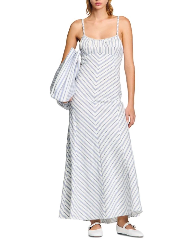 Striped Maxi Dress