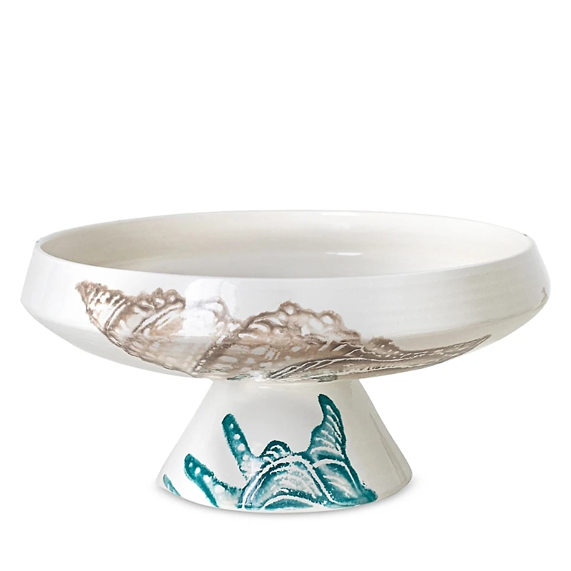 Vietri Lido Pedestal Bowl