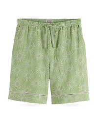 Scotch & Soda Embroidered 7.87 Bermuda Shorts